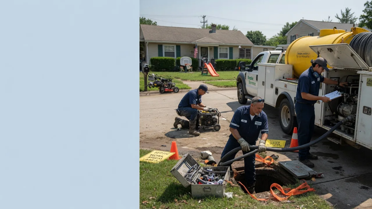Septic Tank Pumping in Reston, VA near me
